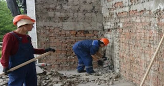 Демонтаж облицовки фасада в Сасово - расценка в смете от 575 рублей
